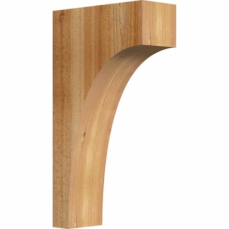 Ekena Millwork Huntington Rough Sawn Corbel, Western Red Cedar, 4"W x 10"D x 18"H COR04X10X18HUN00RWR